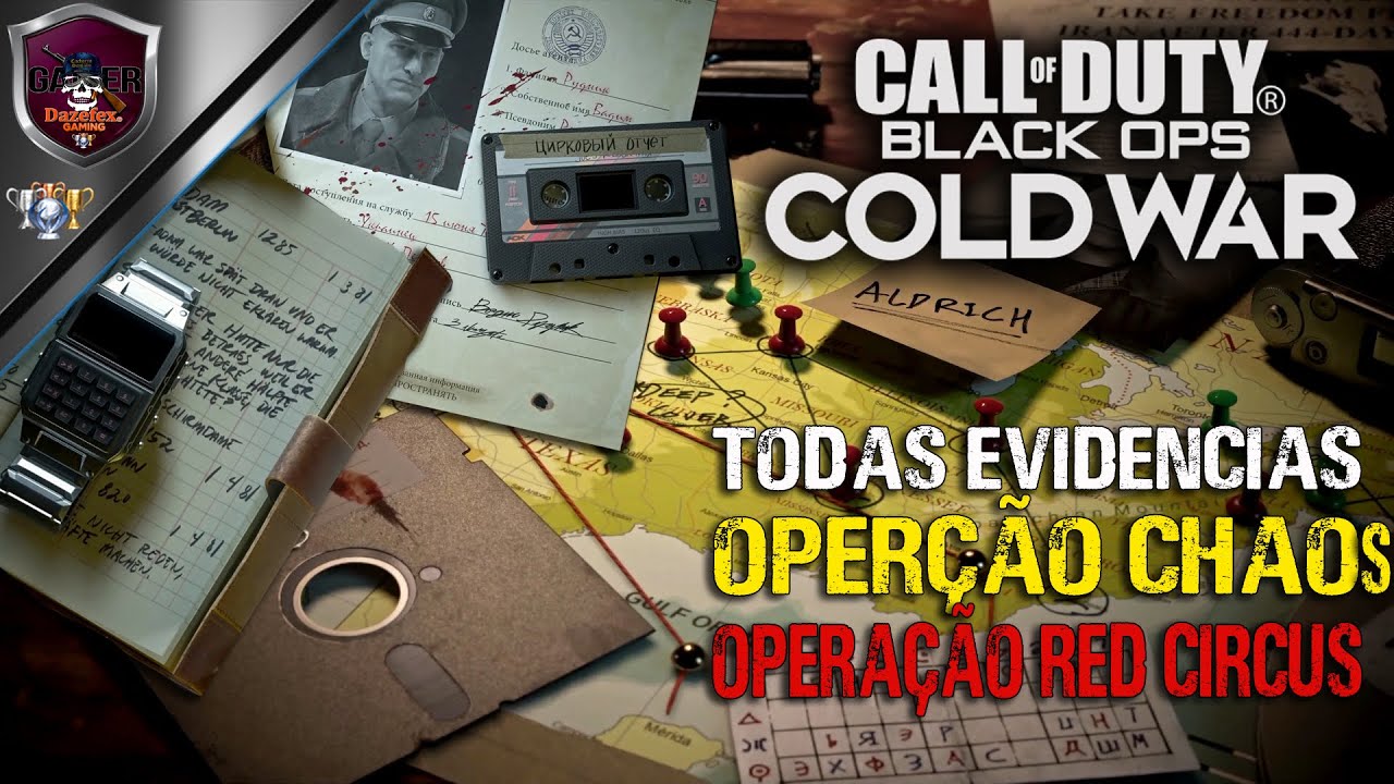 Call Of Duty Black Ops Cold War | Todas As Evidencias.