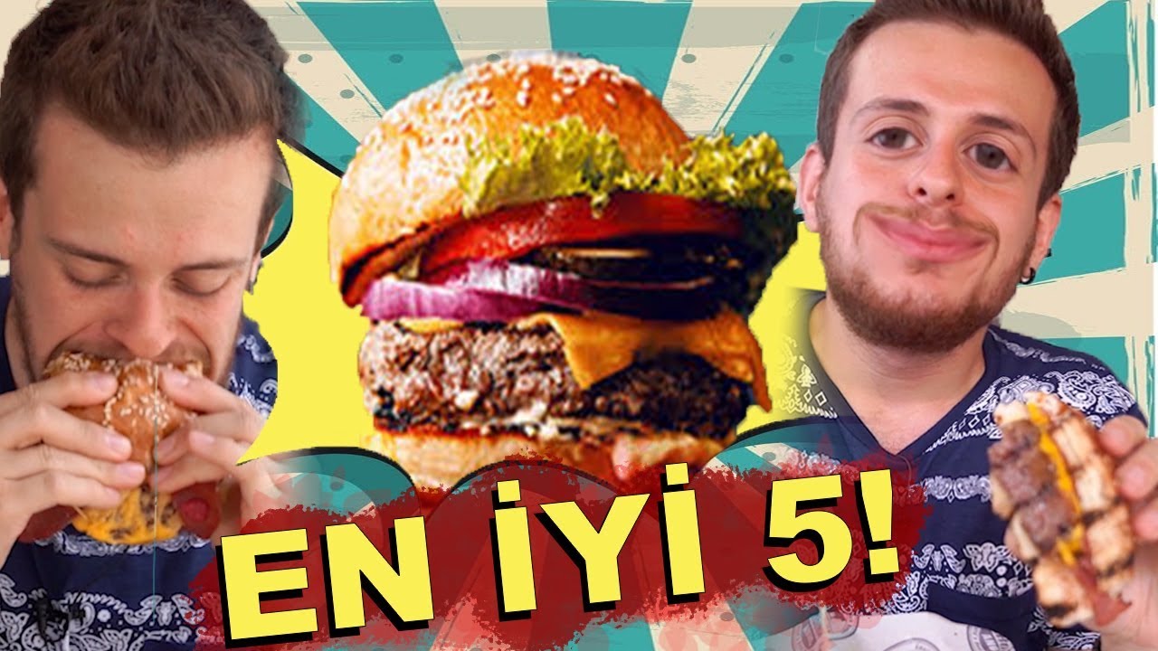 İstanbul'un En İyi 5 Hamburgercisini Test Ettim #AlperinEnleri
