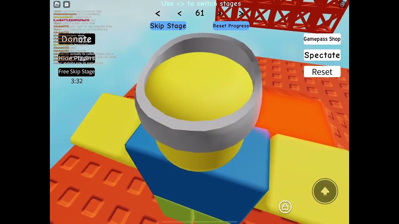 ved’s glitch per difficulty chart obby 2 (all stages 1-83)