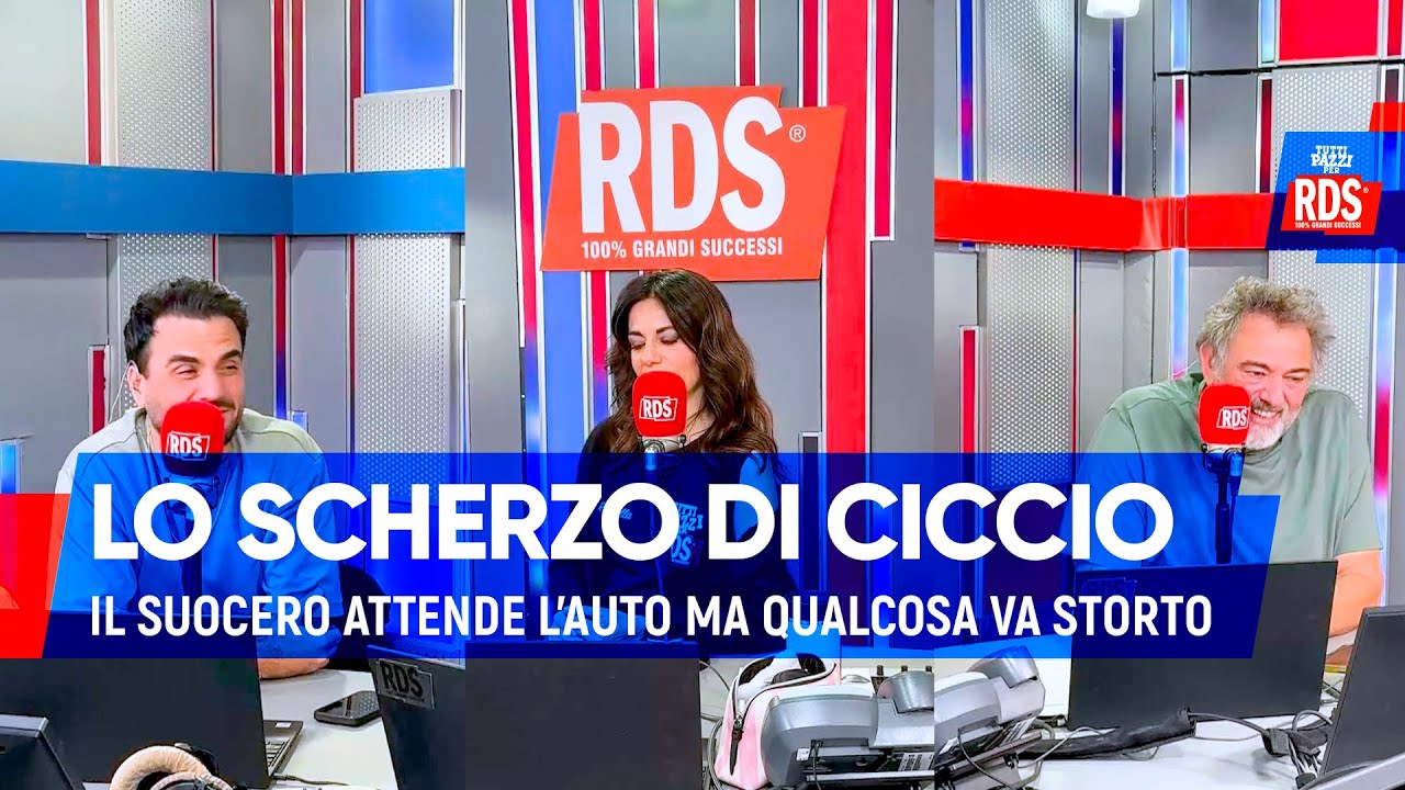 Il suocero non vede arrivare l'auto, ma è tutto uno scherzo di Ciccio Valenti | Tutti Pazzi X RDS
