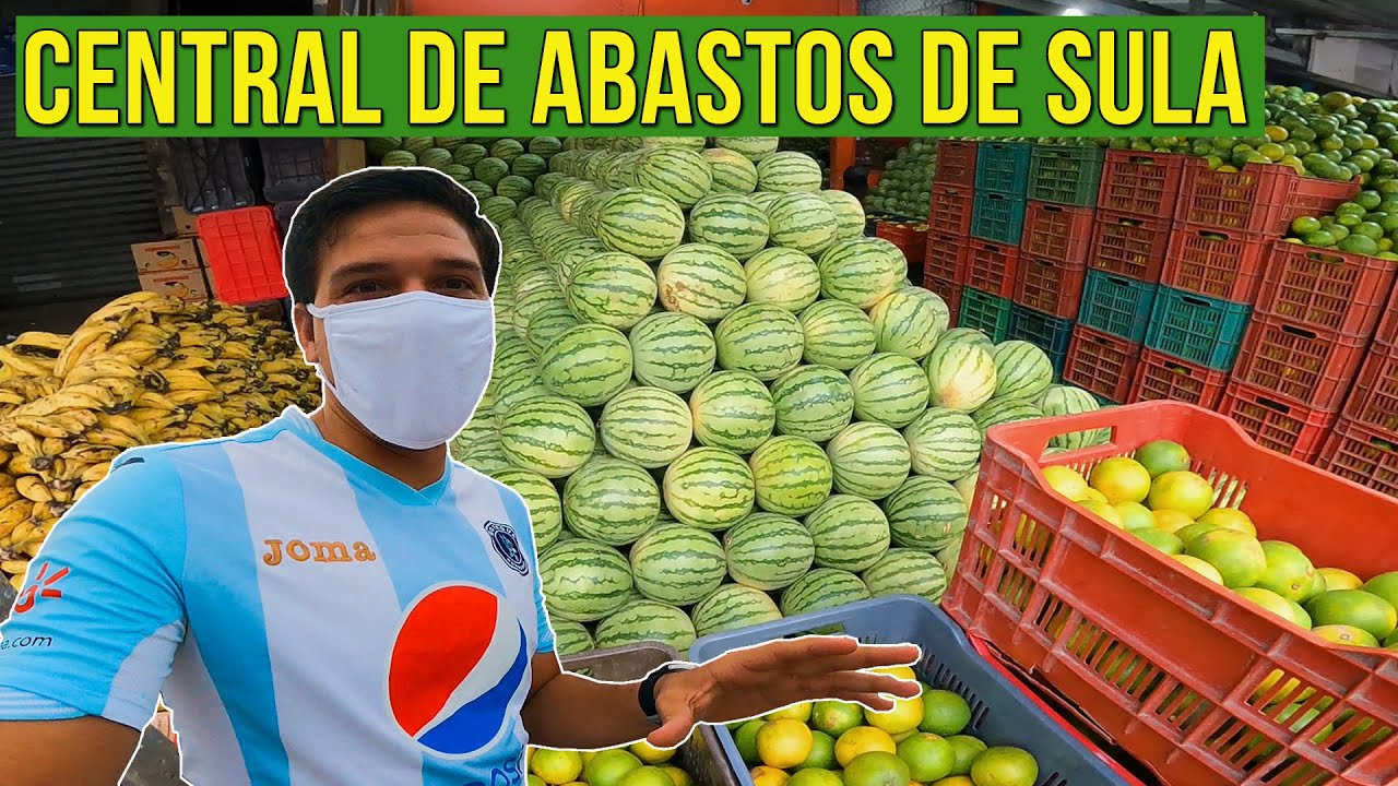 🍊🇭🇳 La Gran Central de Abastos de San Pedro Sula Honduras || Aquí hay de todo (Joel Seoane)