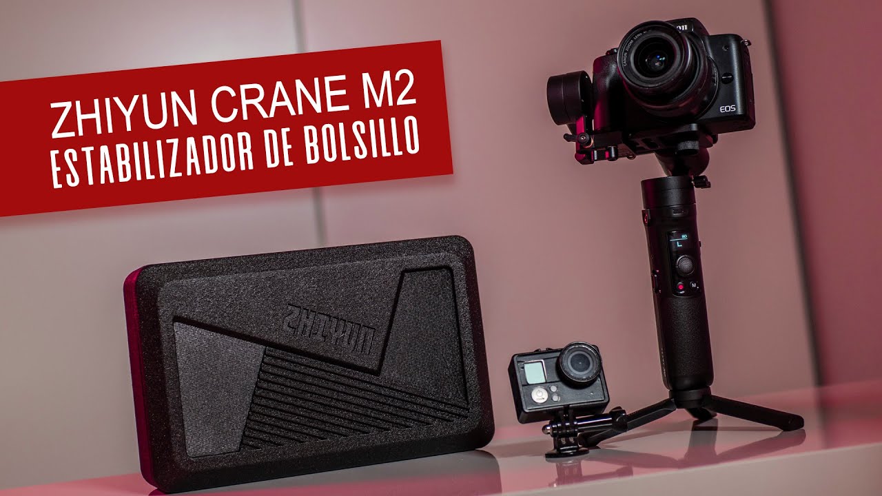 Zhiyun Crane M2 ¿el GIMBAL MAS PEQUEÑO del mundo para cámaras?