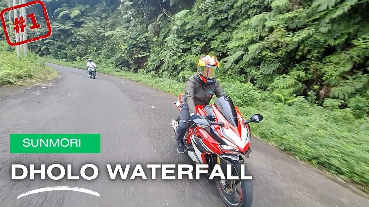 AFTER RAIN RIDE! Sunmori CBR250RR ke DHOLO WATERFALL Jalan Licin, Hampir Slip‼️ | Sunmori Kediri 🌧️