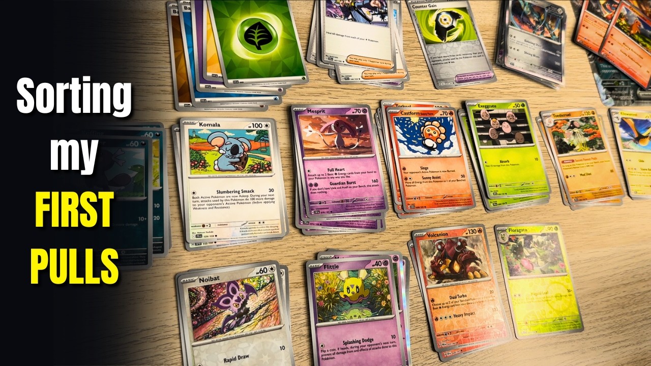 Going Through My First Card Pulls