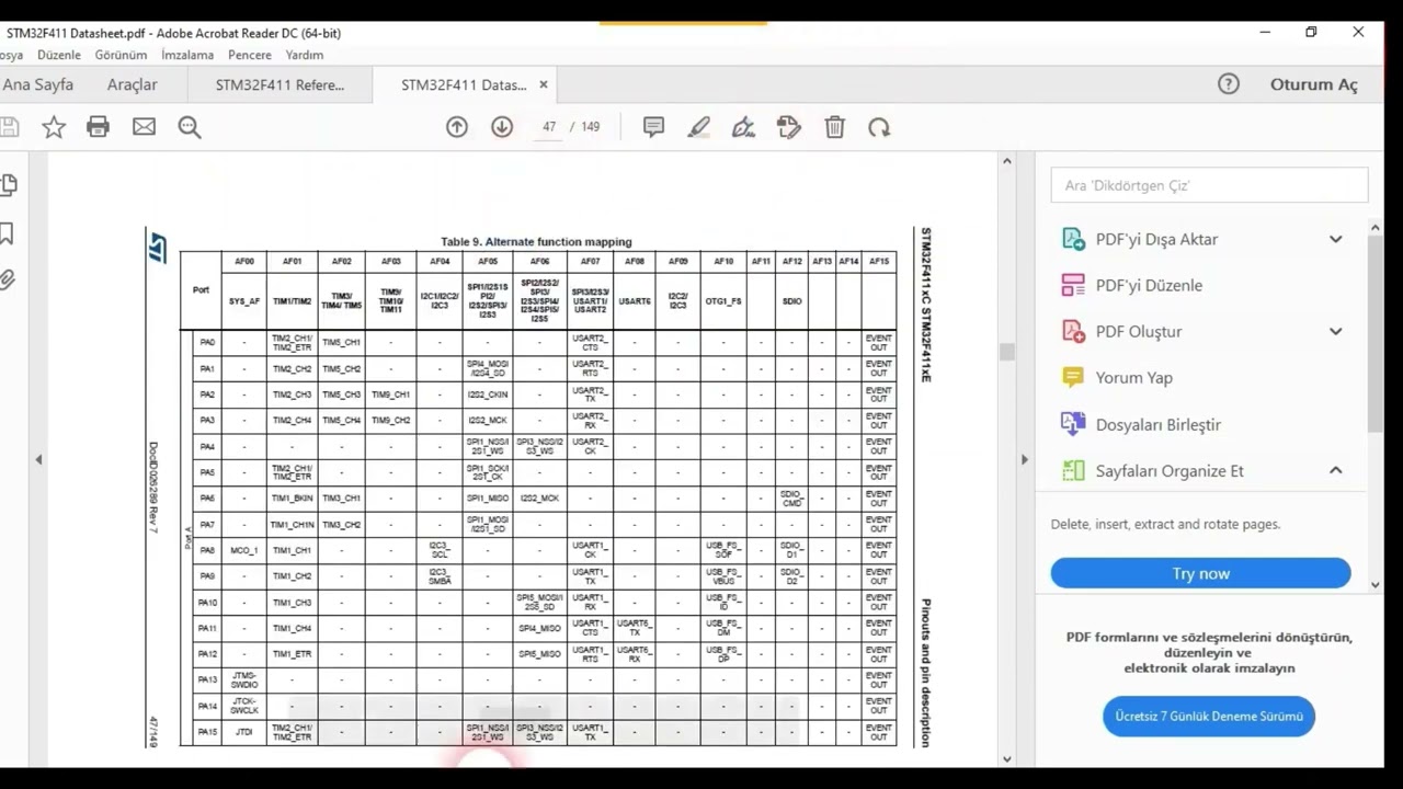STM32 - Controlling Servo From PC - UART - PWM - Register Level