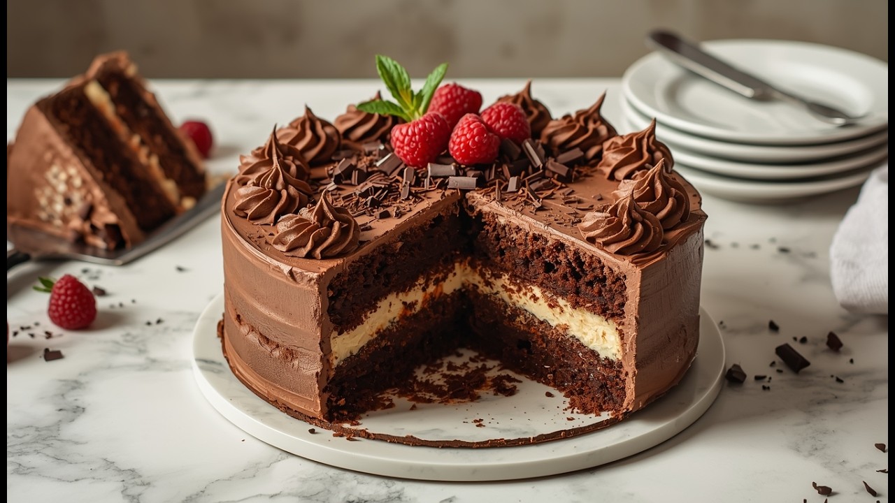 Chocolate Cake Recipe | Soft & Moist Chocolate Cake at Home | Easy Baking Recipe