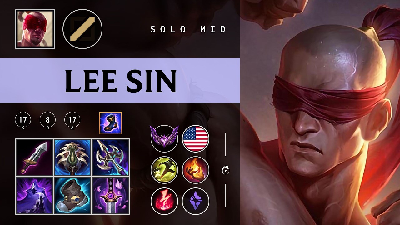 Lee Sin Mid vs Lissandra - NA Master Patch 26.06