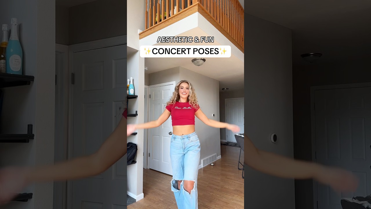concert photoshoot ideas!❤️✨ #shorts #concert #photography #pose #girl #fun #aesthetic #photoshoot