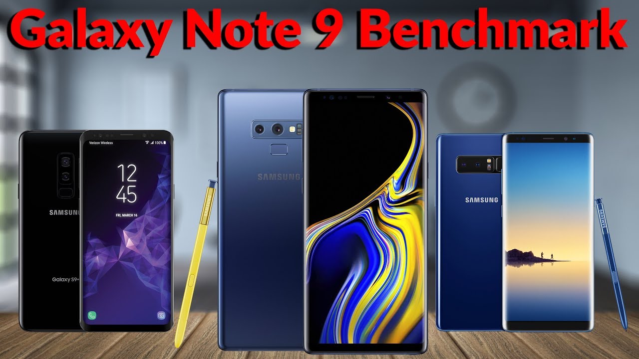 Samsung Galaxy Note 9 6GB RAM Benchmark Test & Comparison - YouTube Tech Guy