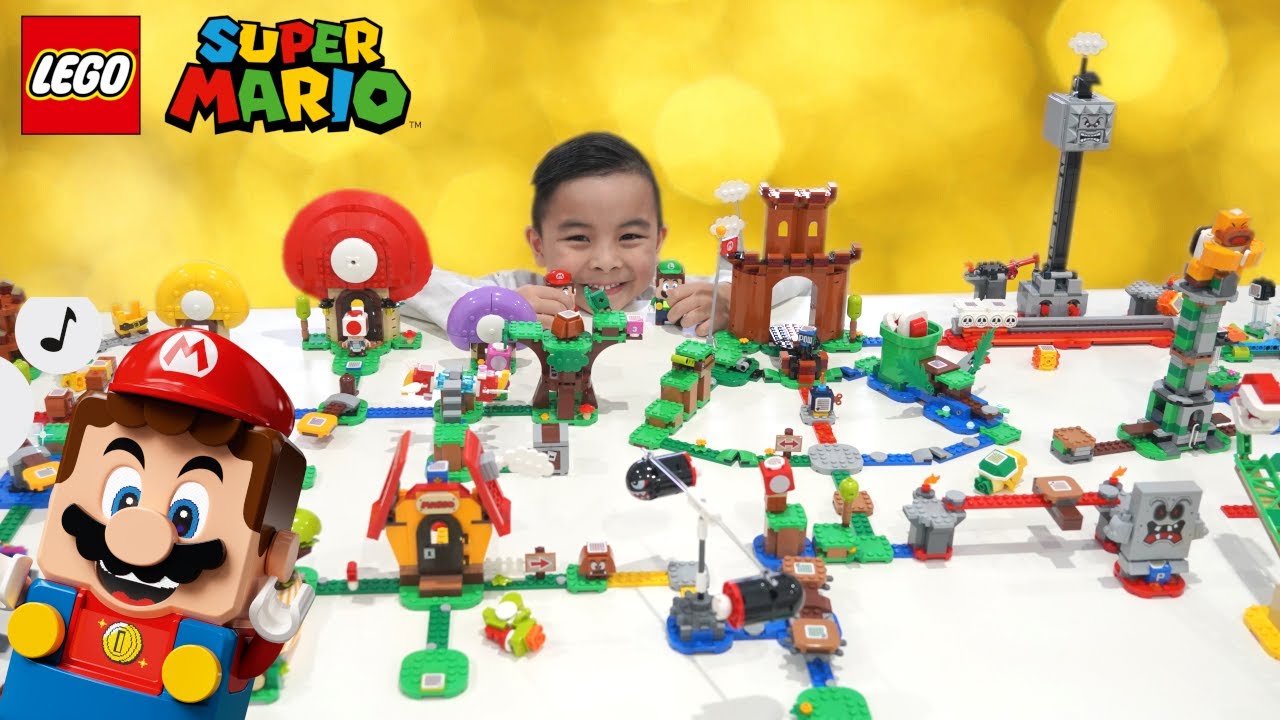 Kaison is building a Mario City CKN