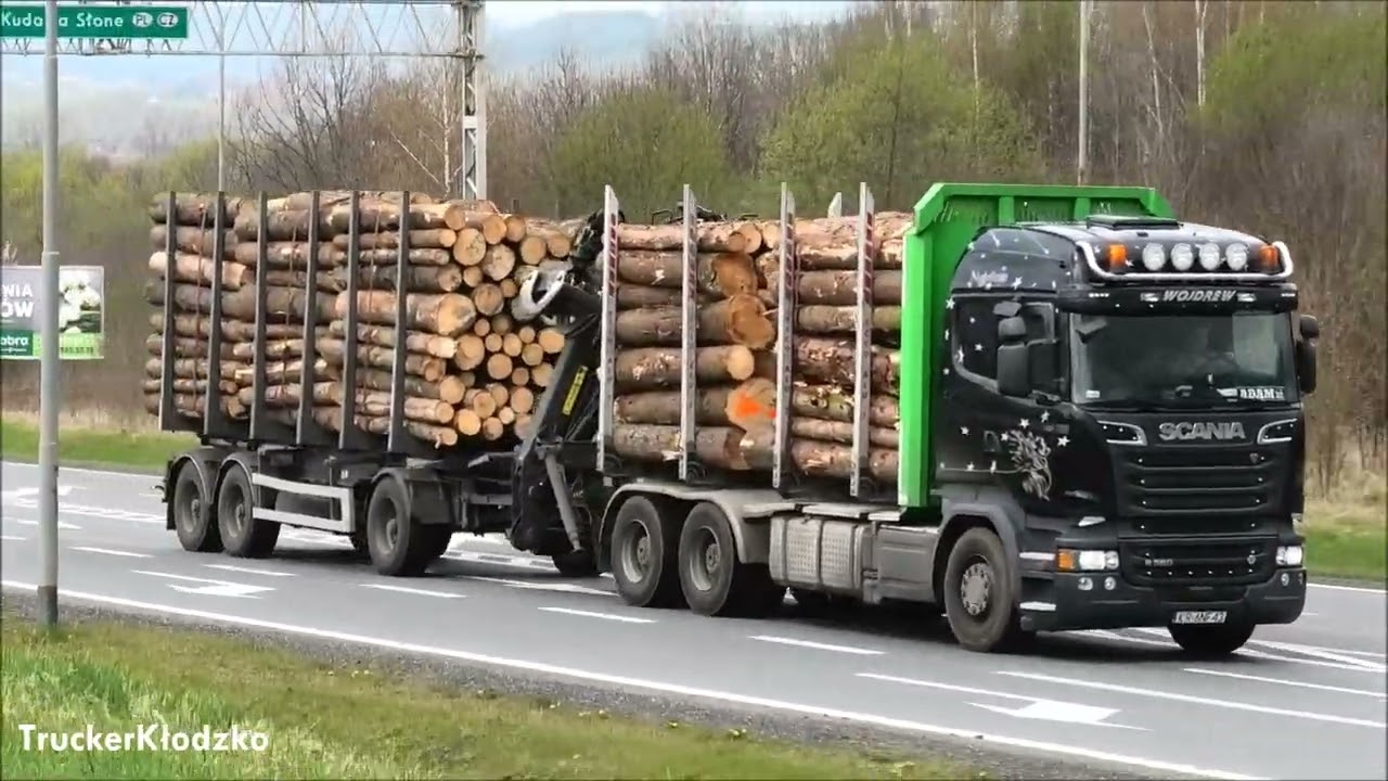 Ciężarówki TIRy w Kłodzku DK8 (E67)