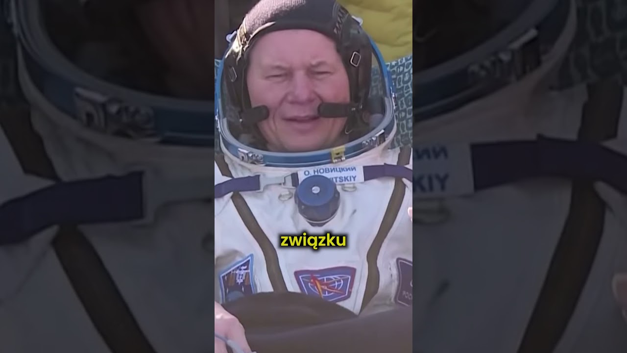 Statek kosmiczny Sojuz uszkodzony przez meteoryt.