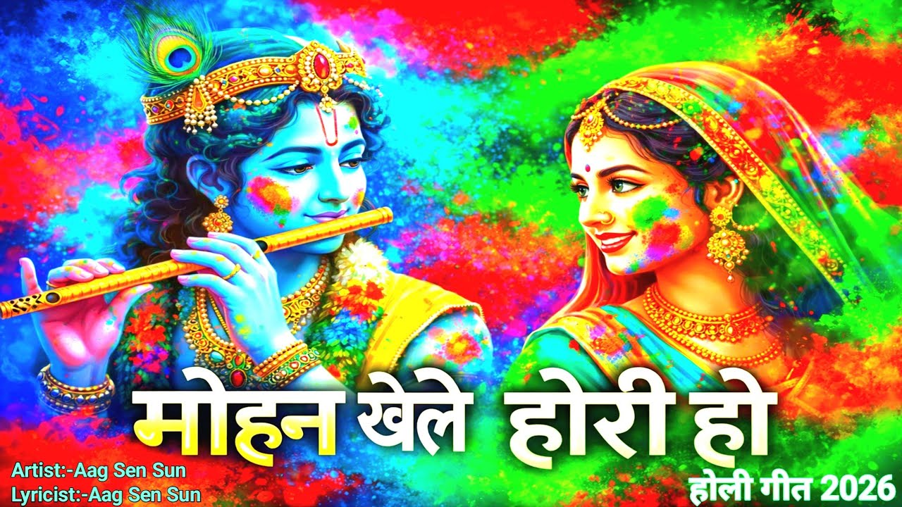 # मोहन खेले होरी हो 