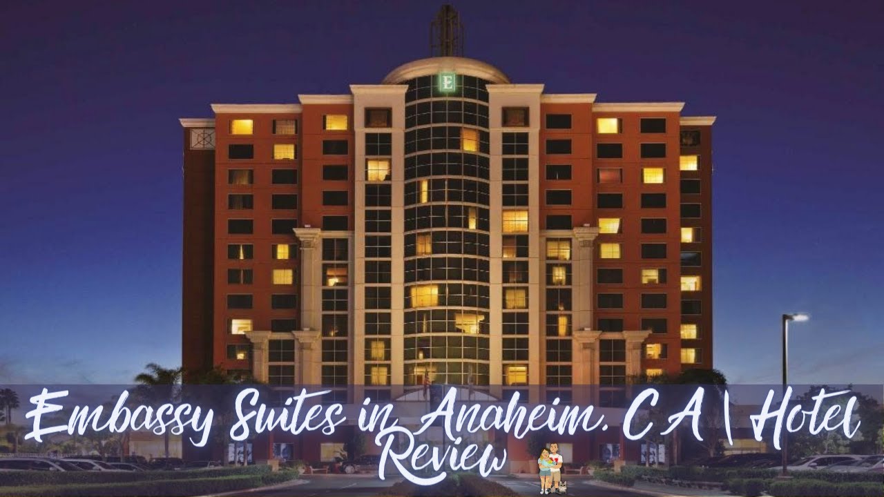Мы остановились в Embassy Suites By Hilton в Анахайме, Калифорния | Обзор номеров и отеля | Отель...