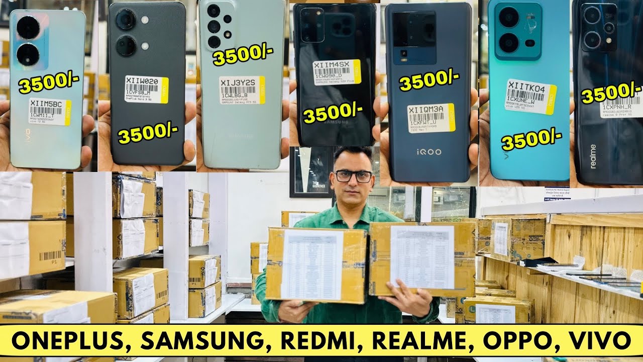 Flat 3500₹ | Oneplus, Samsung, Redmi, Realme, Oppo & Vivo Phones | Prexo Phones Mini Lot