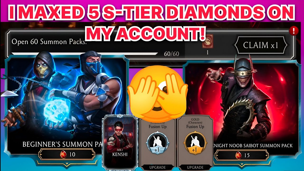 Insane Luck🫣! I Maxed Five Diamonds On My Account | Mk Mobile