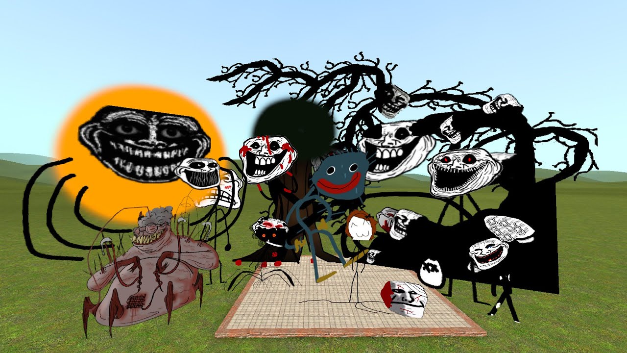 Trollge Extreme Update 2!!! Pack Review | NEW Ruler Phase 2-(Trollge Mod Pack) - Garry's Mod Sandbox