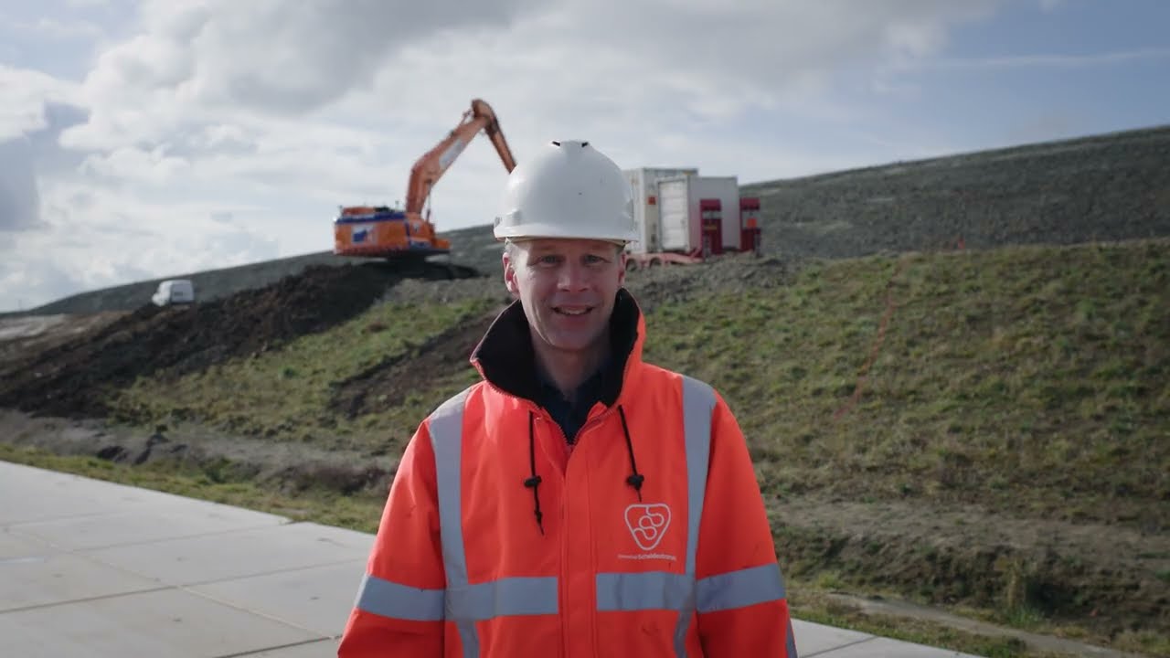 Dijkversterking Hansweert - Elektrisch materieel