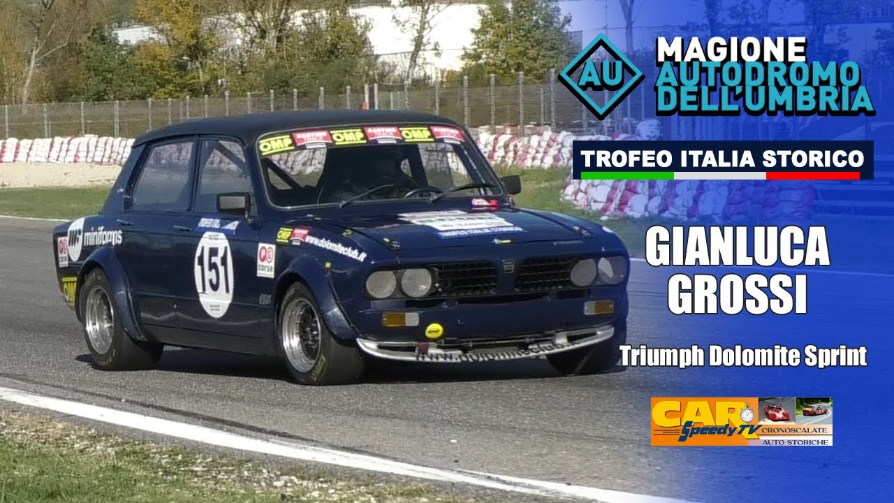 T.I.S. Autodromo dell'Umbria 27/11/2022 | Gianluca Grossi | Triumph Dolomite Sprint