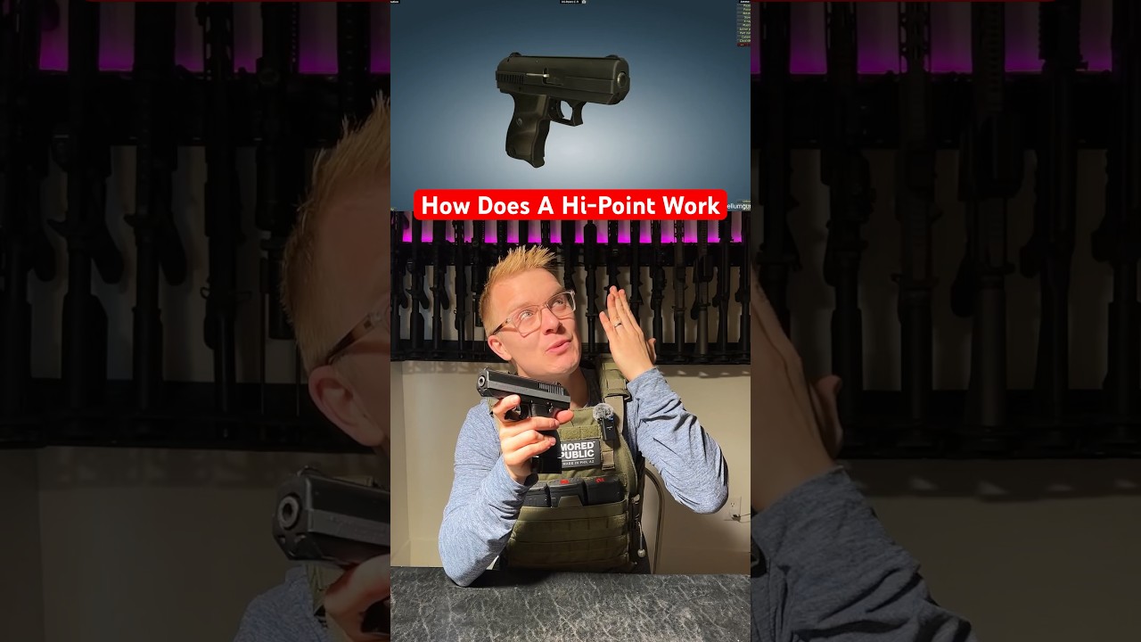 How A Hi-Point WORKS (3D Breakdown) #gun #edc #civtac