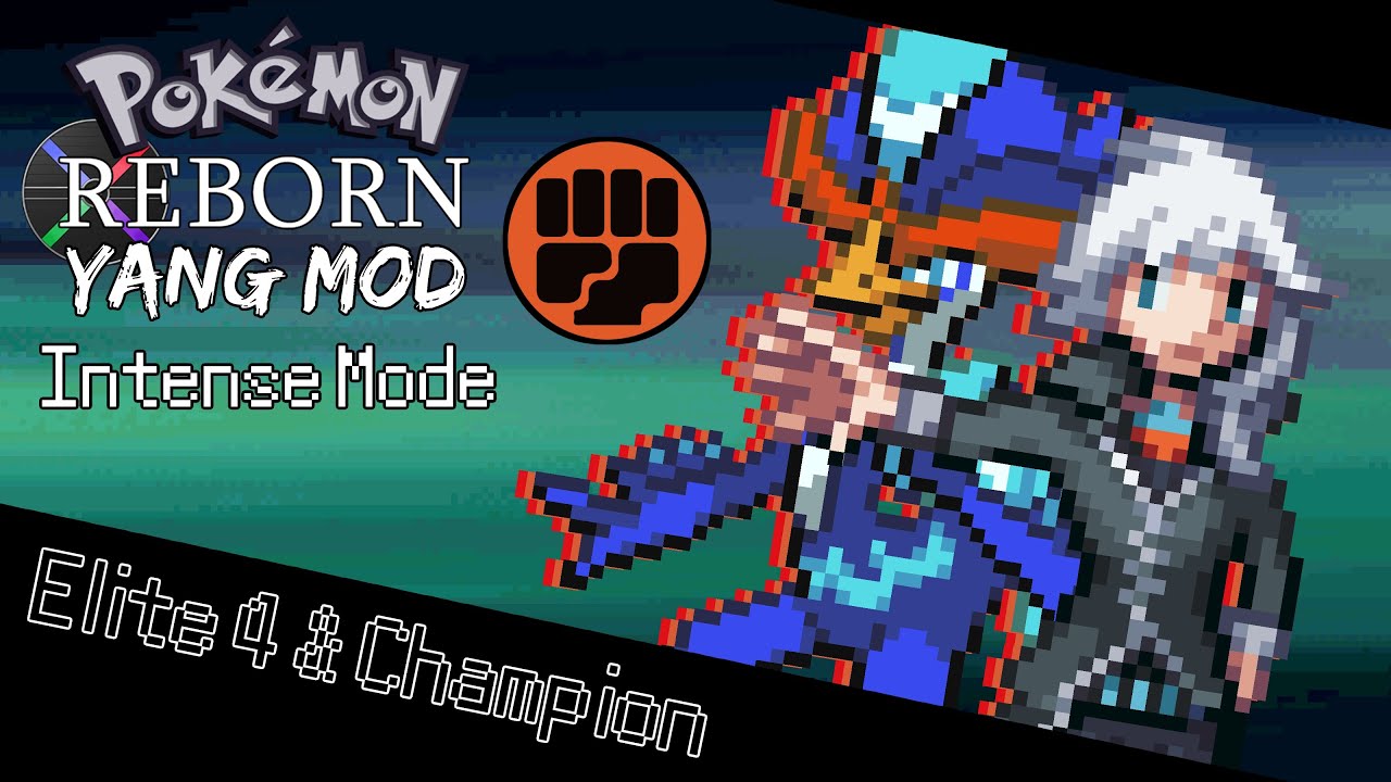 Pokemon Reborn Yang Mod Intense Mode - Mono Fighting E4 & Champion