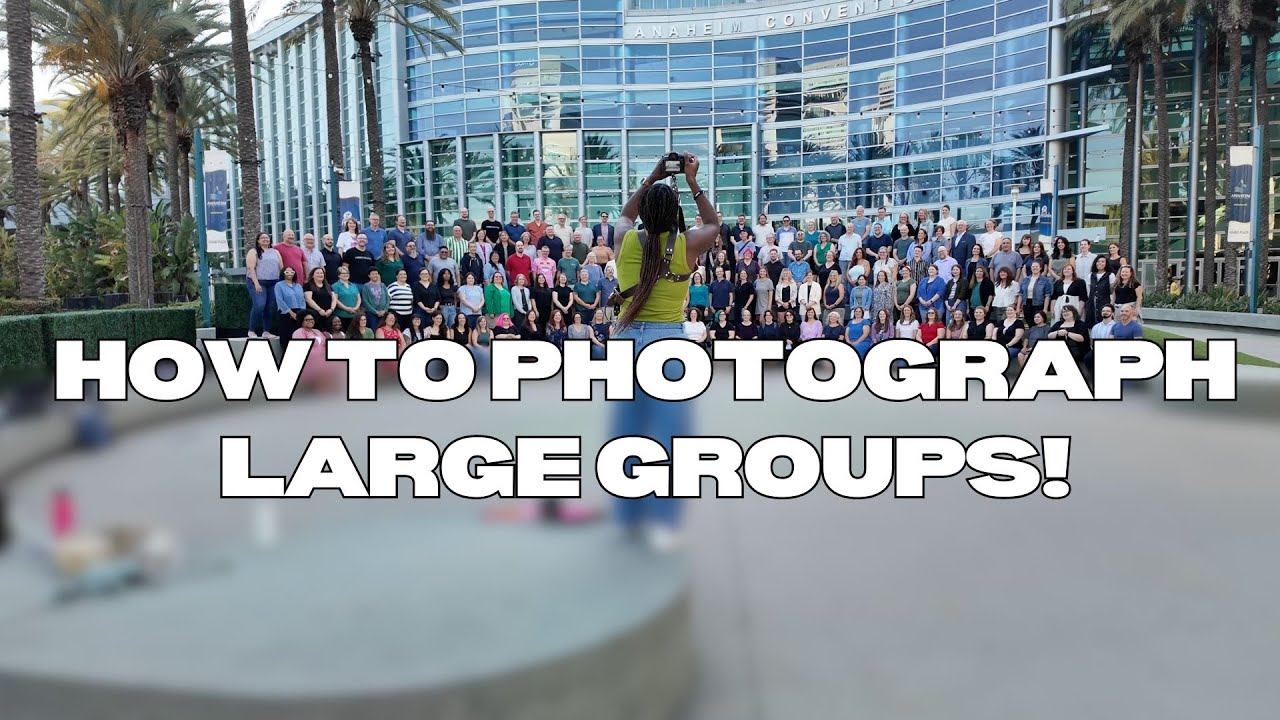 How To Take Large Group Photos