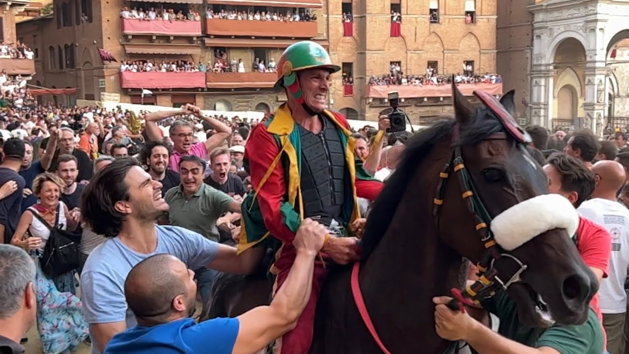 Drago and Giovanni Atzeni win Palio July 2022