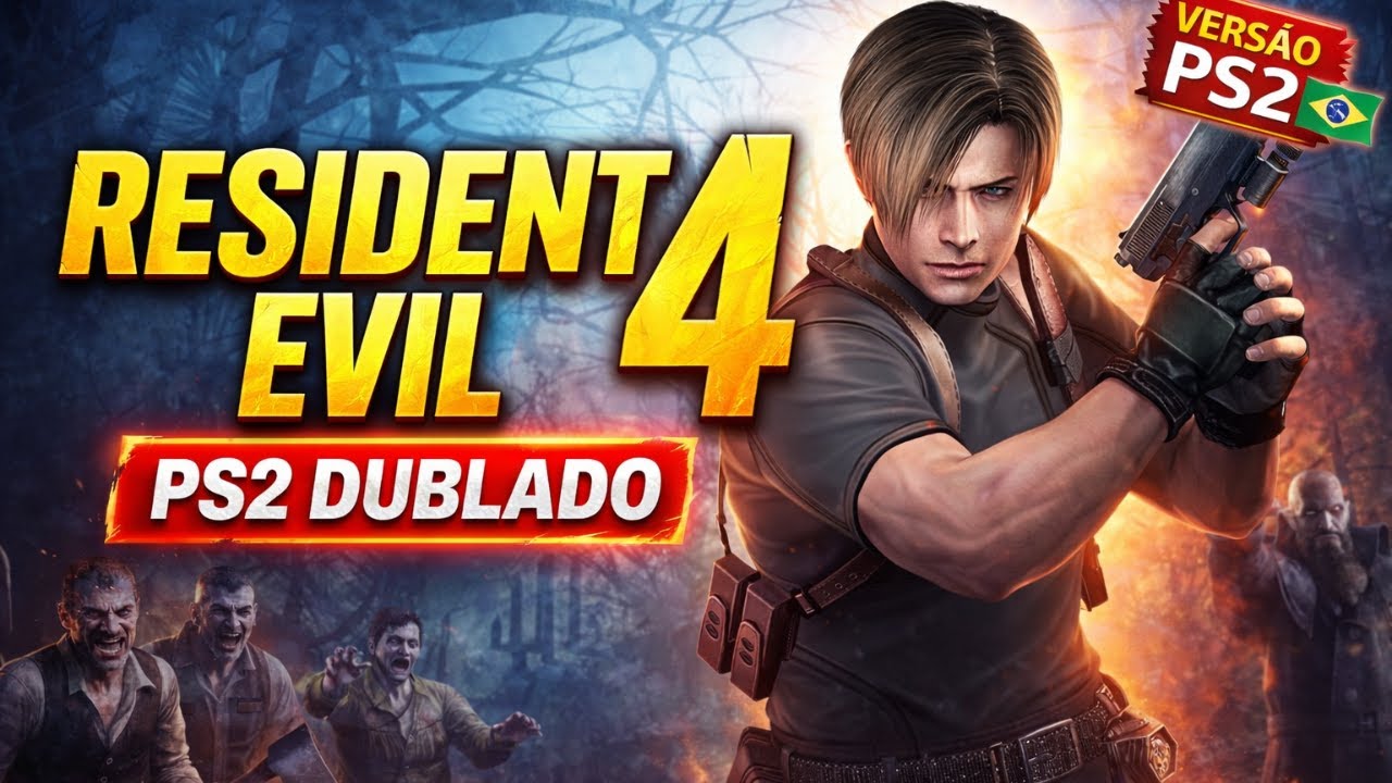 🔥 RESIDENT EVIL 4 PS2 DUBLADO AO VIVO | COMEÇO DA JORNADA 😱 🎮#residentevil4 #ps2