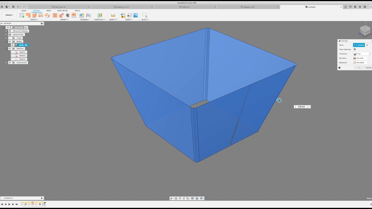 Sheet metal pyramid