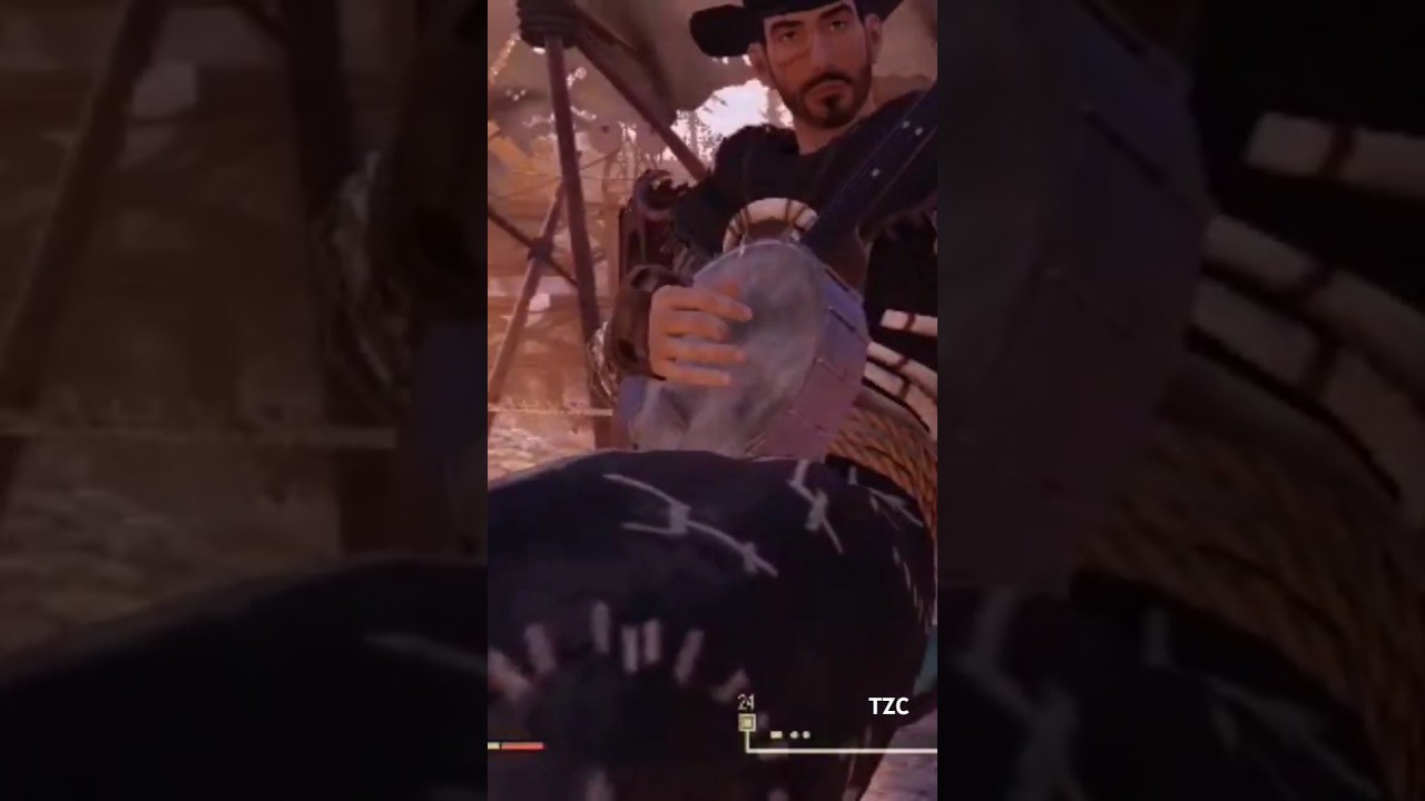 Quand les PNJ s'ambiance au piano ! Fallout 76 