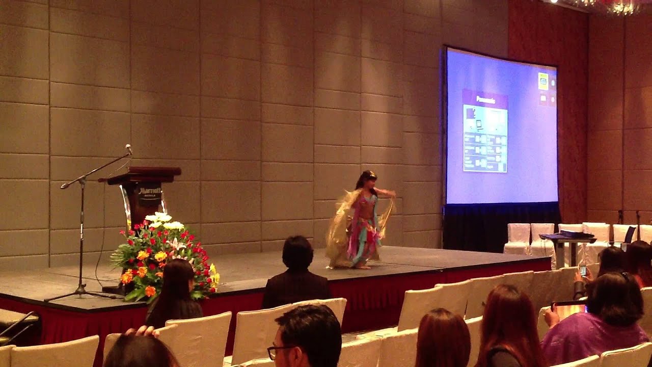Nicole Faith R. Asperilla-  A 8 years old girl -  Belly Dancing