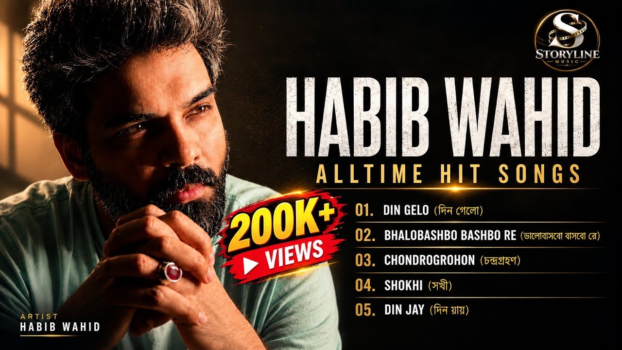 HABIB WAHID &ndash; ALL TIME HIT SONGS | Storyline Music | Best Bangla Songs Collection