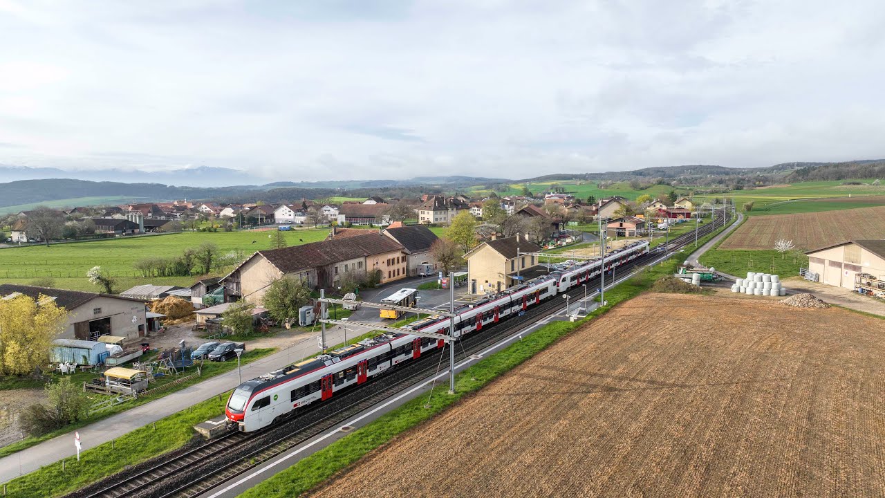 SWISS-FLY BORIS BRON - CFF - Gare de Arnex-sur-Orbe - 04.04.2024
