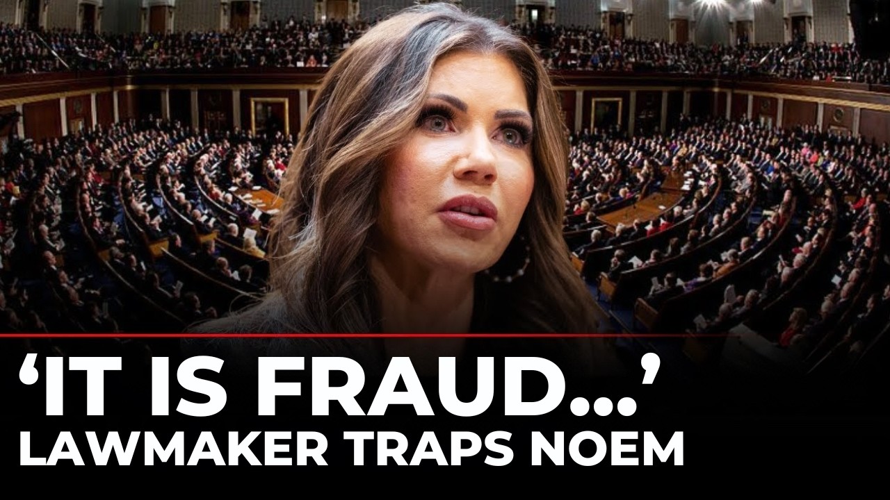 US Congress LIVE: Lawmaker Catches Kristi Noem Off Guard Over $220M DHS Deal With 8-Day-Old Company