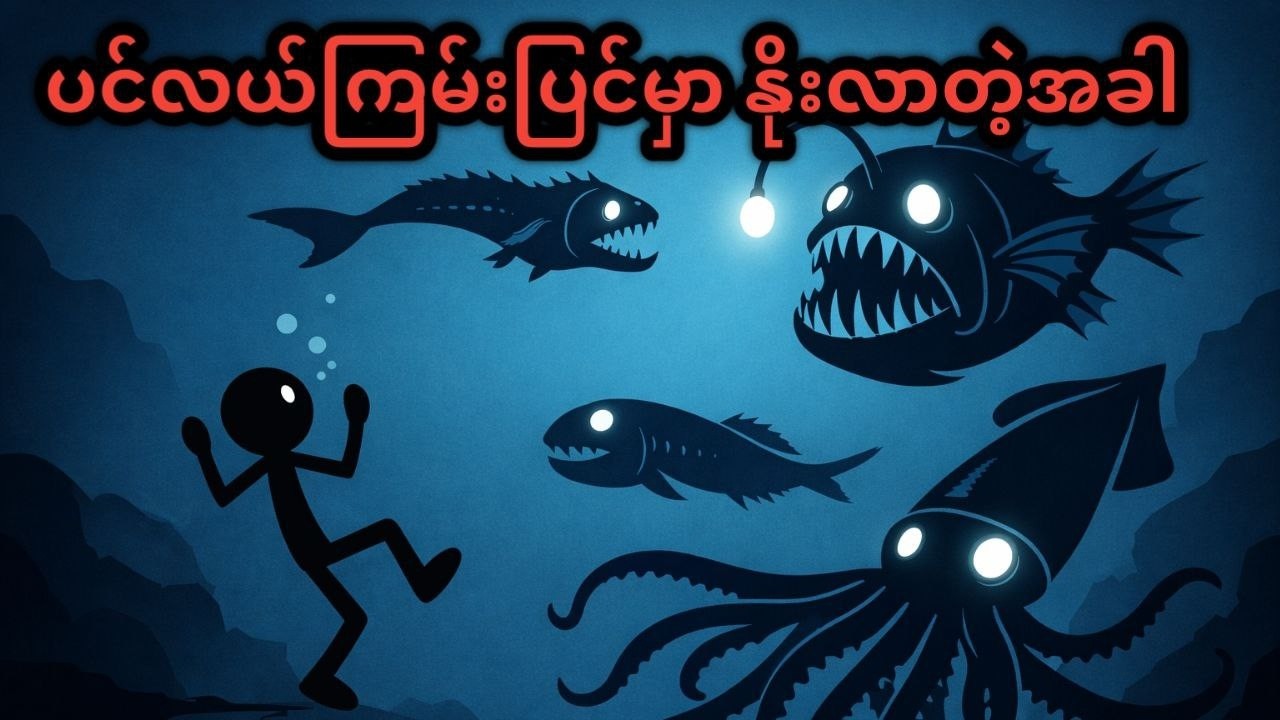 သမုဒ္ဒရာ​အောက်​ခြေကို ရုတ်တရက် ​ရောက်သွားတဲ့အခါ(Twilight Zone ကိုအလည်သွားခြင်း)
