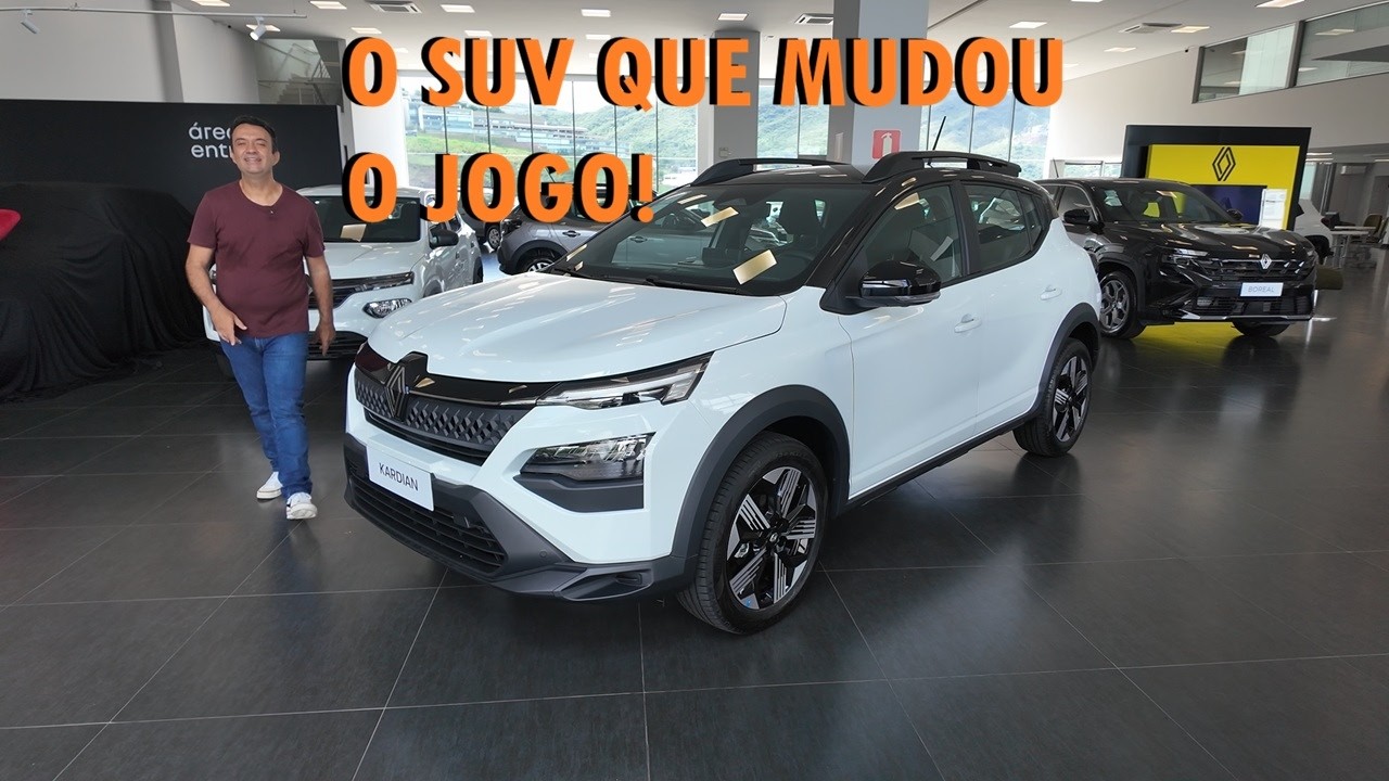 RENAULT KARDIAN 2026: O SUV QUE MUDOU O JOGO | MOTOR PREMIADO, 5 ESTRELAS E MUITA TECNOLOGIA