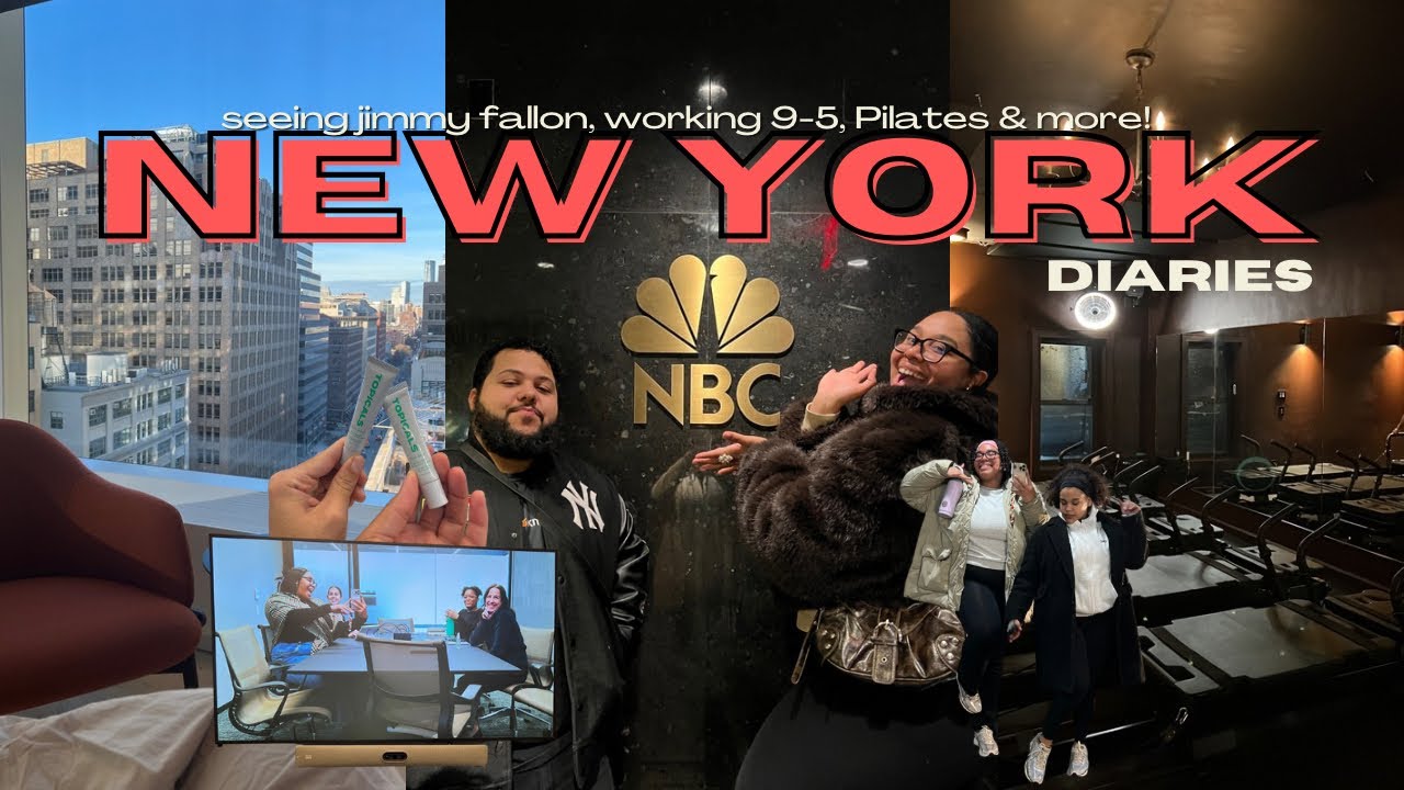 NEW YORK DIARIES EP. 3| days in my life, working 9 to 5, Traphaus workout & more! | Simply Soribel