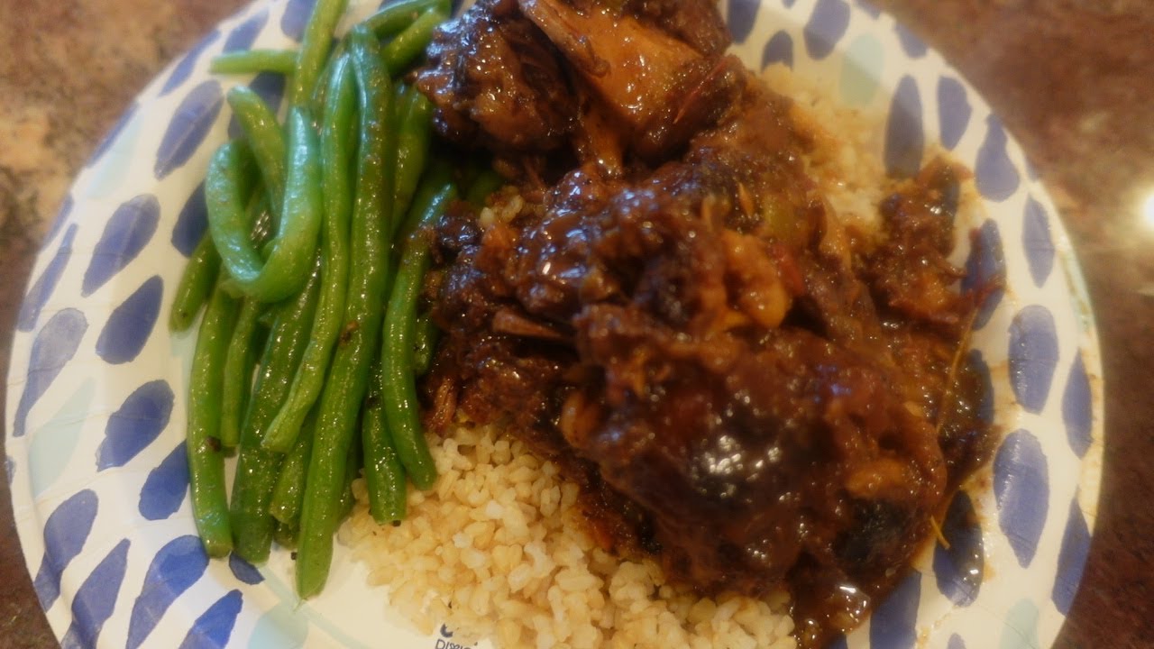Jamaican Style Oxtails- Comfort Food Meal