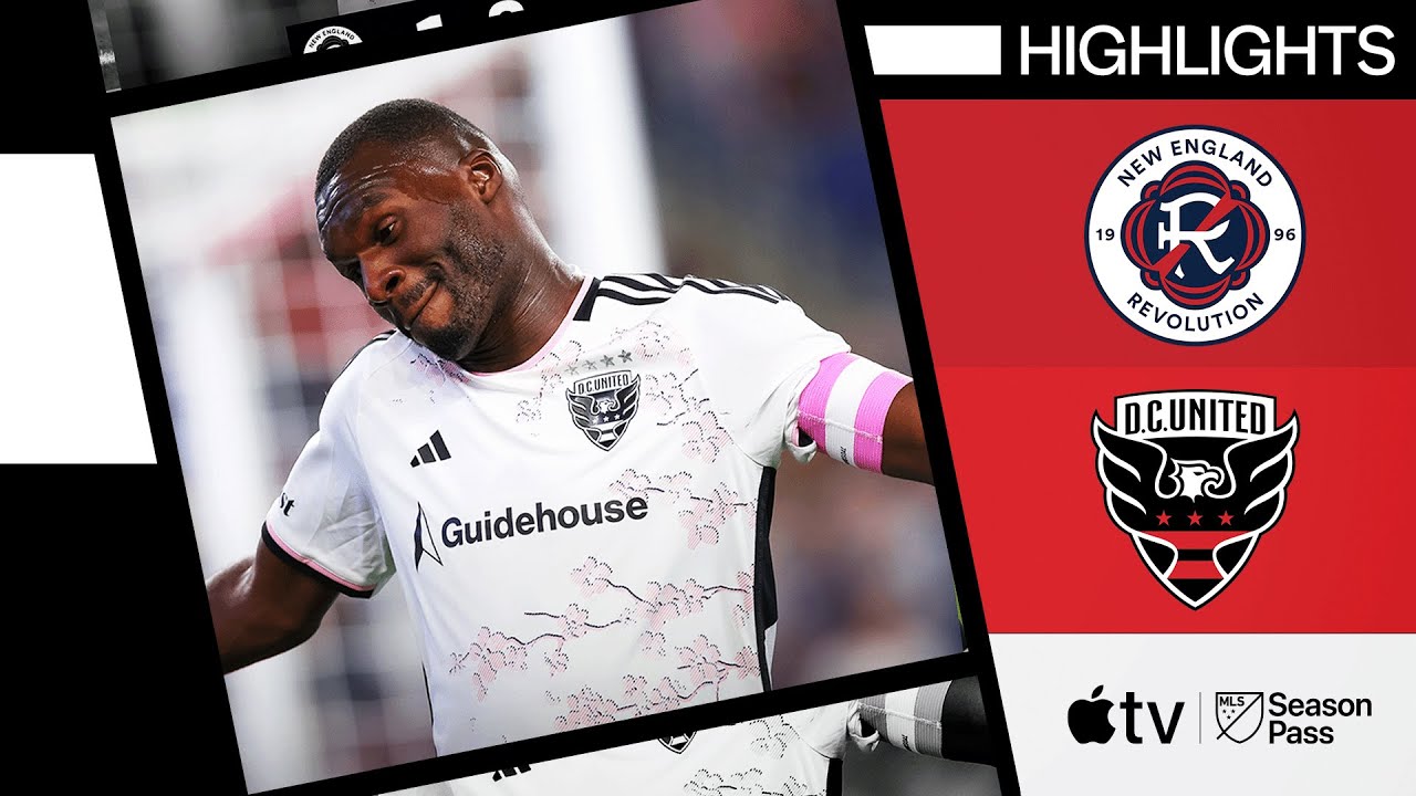 New England Revolution vs. D.C. United | Benteke Races To Golden Boot! | Full Match Highlights