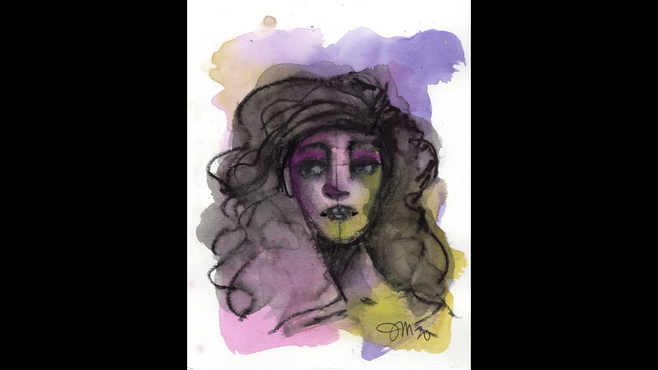 HOW TO TUESDAY'S WATERCOLOR AND STABILO ALL