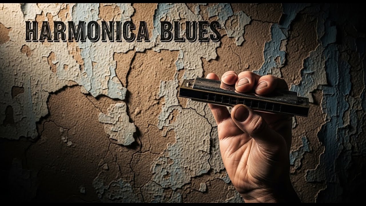 Vintage Blues Harmonica – Porch Lights and Quiet Shadows