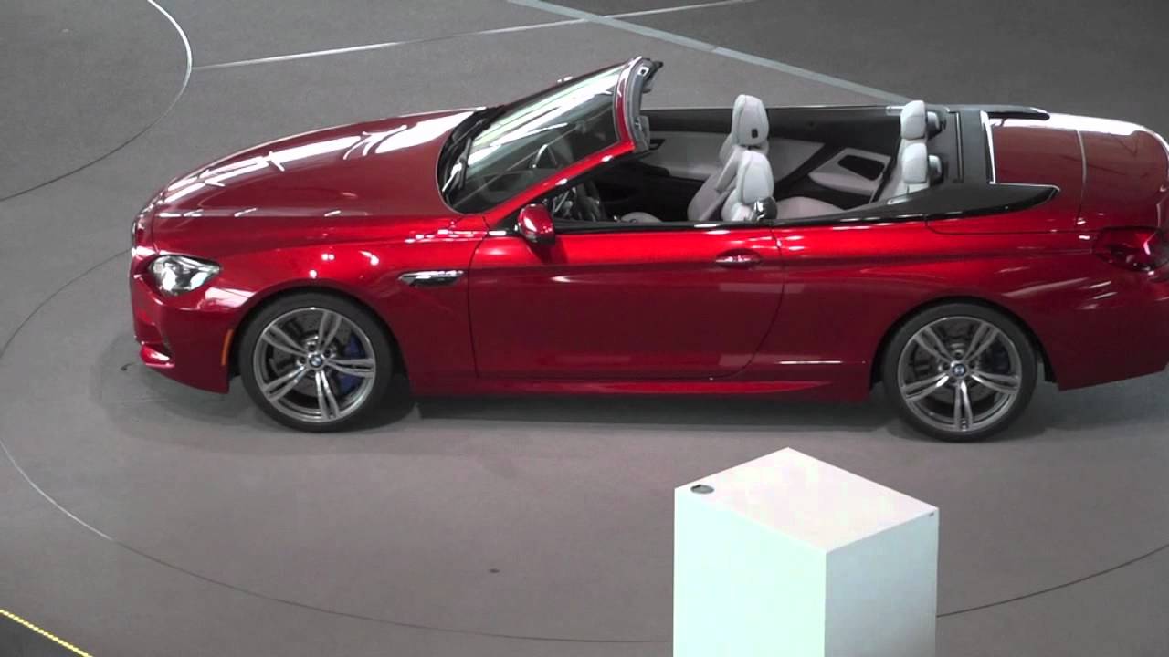 2013 BMW M6 Convert. Eurpoean Delivery at the BMW Welt