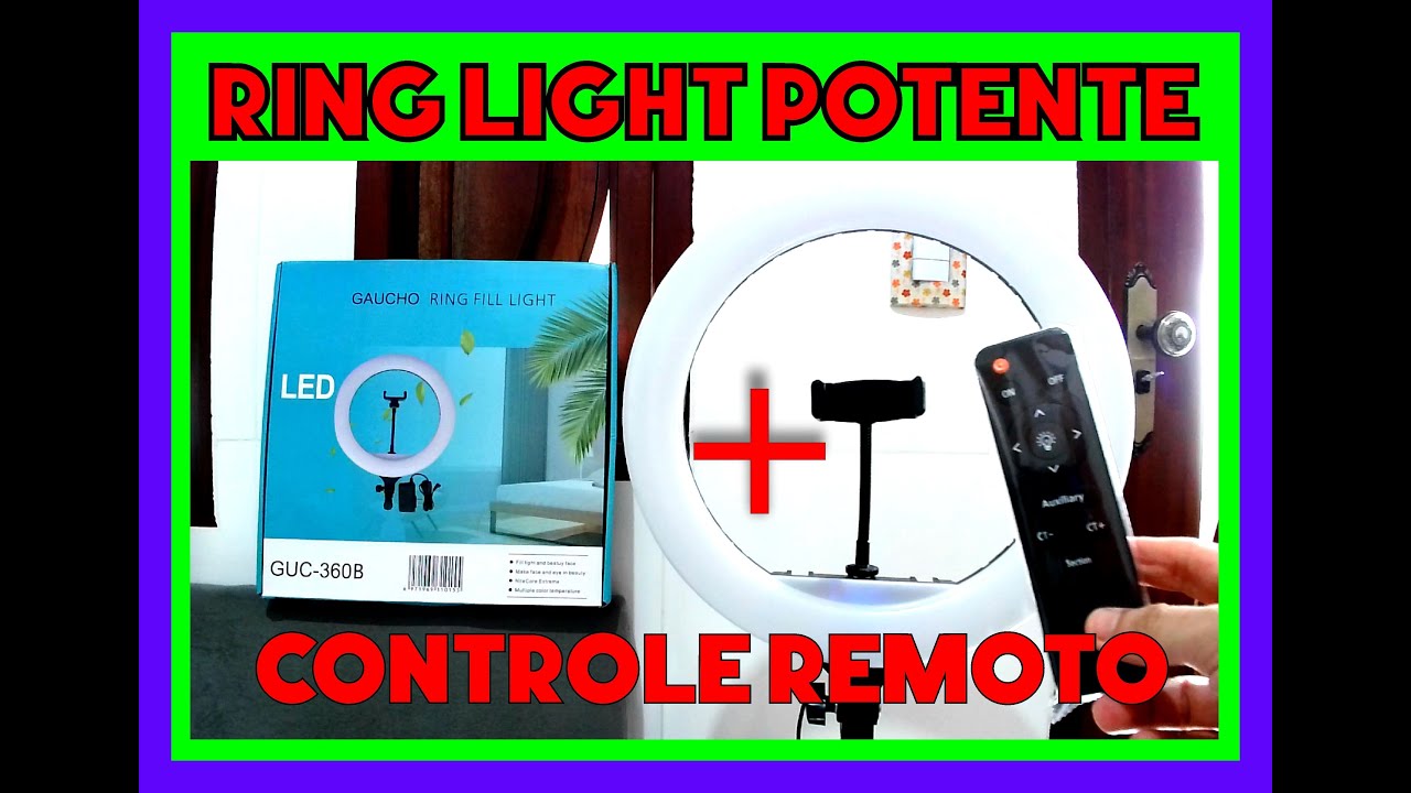 RING LIGHT POTENTE -- YQ 360-B 14