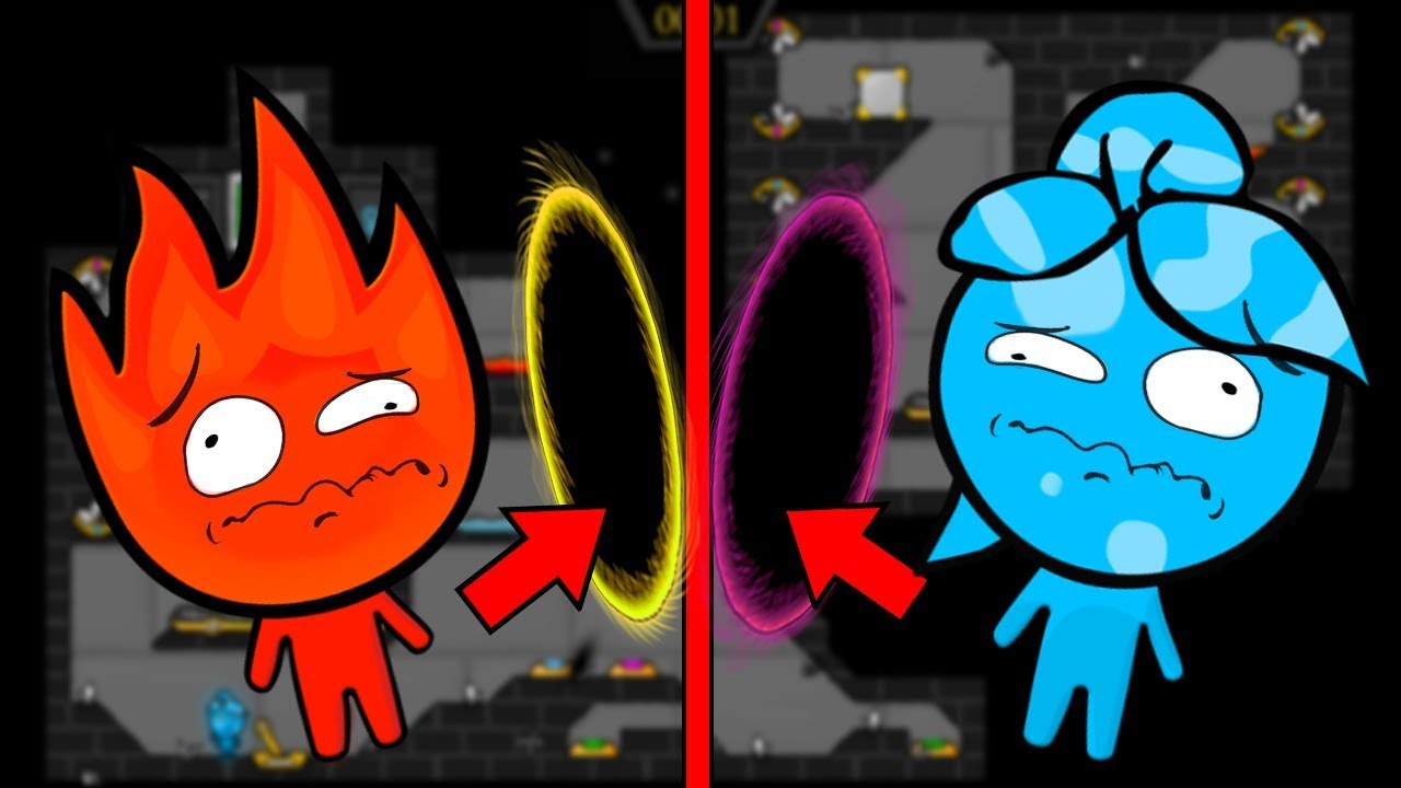 DESAFIOS DE QUEBRAR A CABEÇA -  Fireboy and Watergirl 5: Elements