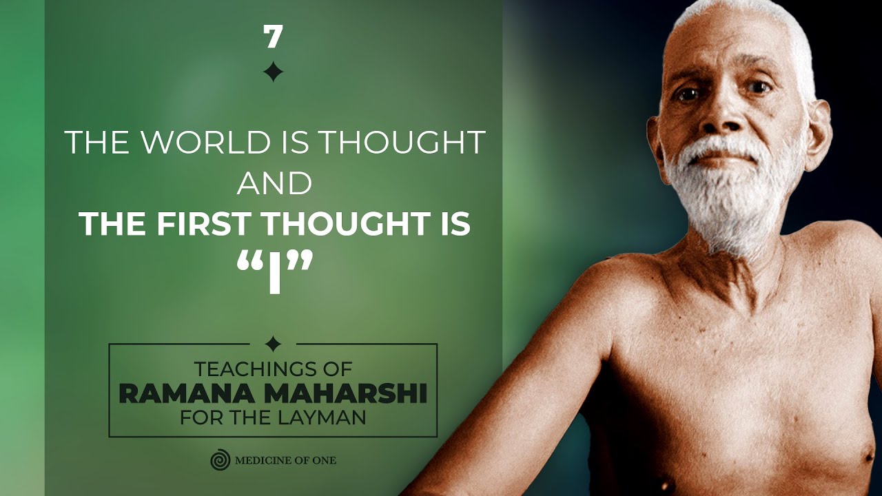 THE WORLD IS THOUGHT AND THE FIRST THOUGHT IS 