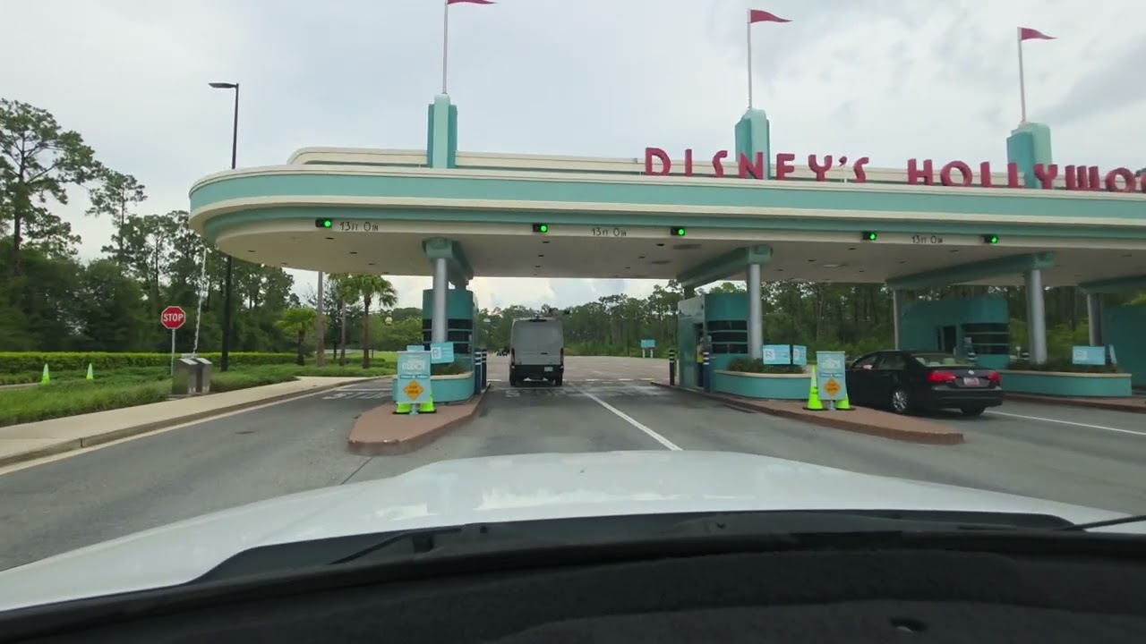 Interstate 4 to Hollywood Studios. Driving to Disney World.