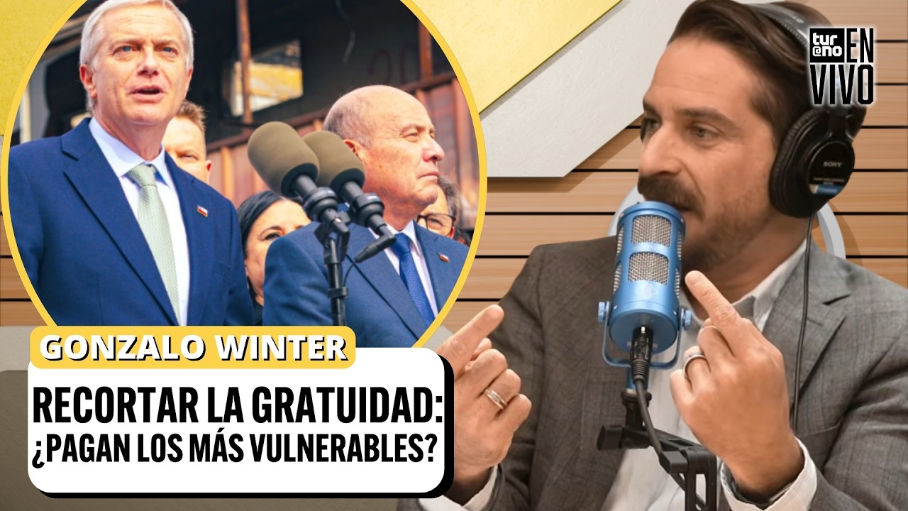 ¿LIMITAR la GRATUIDAD es discriminatorio? Winter desglosa el plan de RECORTES de KAST | #TURNOENVIVO