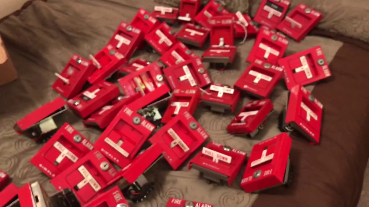 Распаковываем ТОННЫ пожарных сигнализаций!