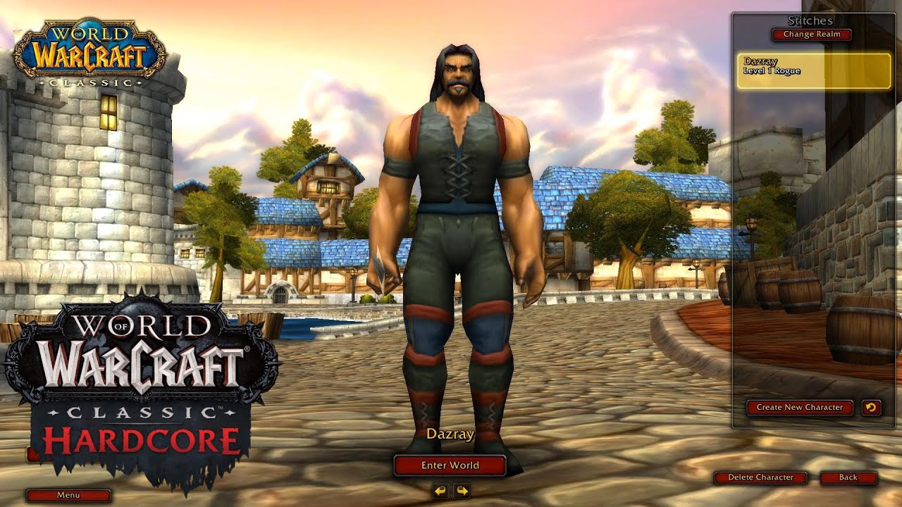 World Of Warcraft Hardcore Rogue part 19 - level 16-17