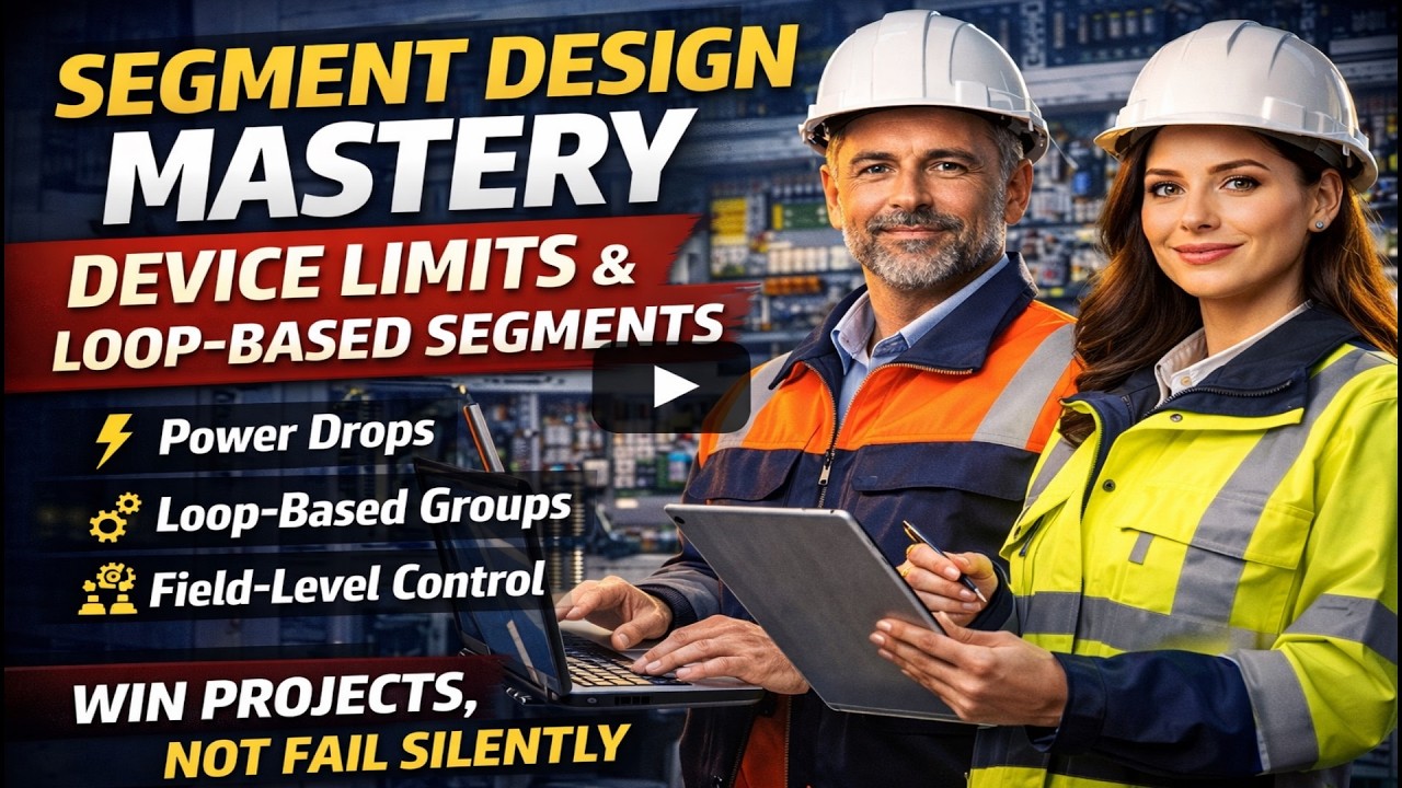 Industrial Network Segment Maintenance | Powered vs Bus-Powered vs IS Segments + Loop-Based